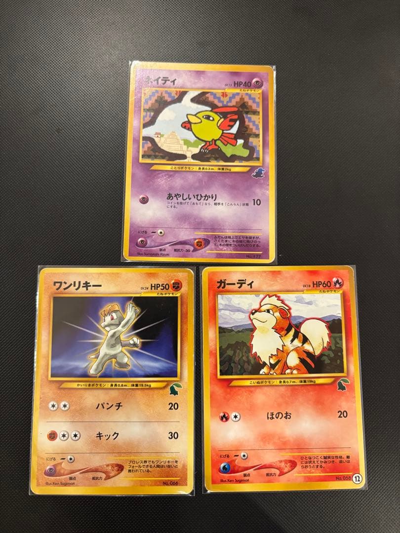 旧裏　準美品　イントロパック　ゼニガメ　neo フシギダネマーク　ゼニガメマーク