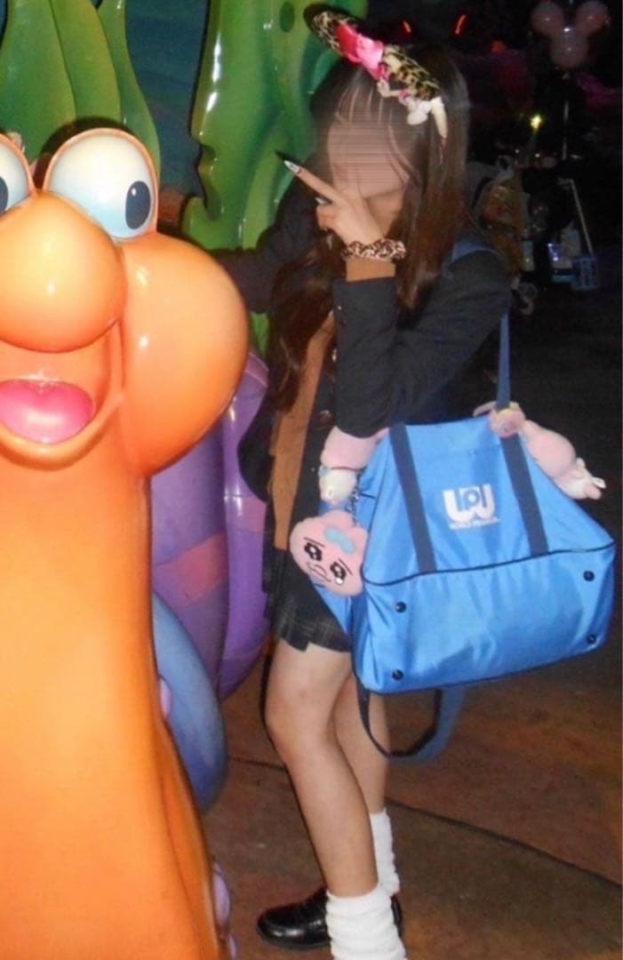 旧ワッペ スクバ 青