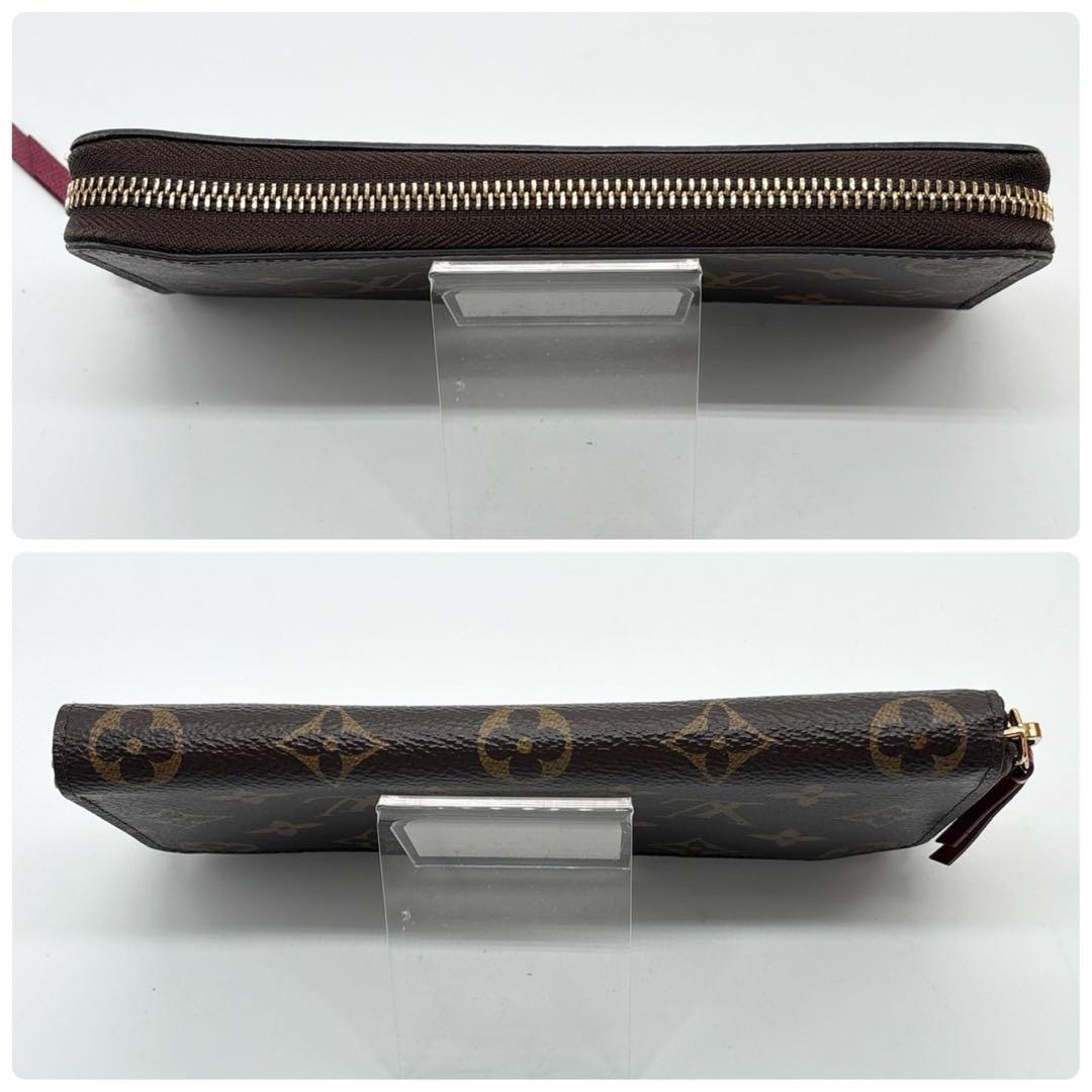 極美品 ルイヴィトン ポルトフォイユクレマンス モノグラム ブラウンM60742
