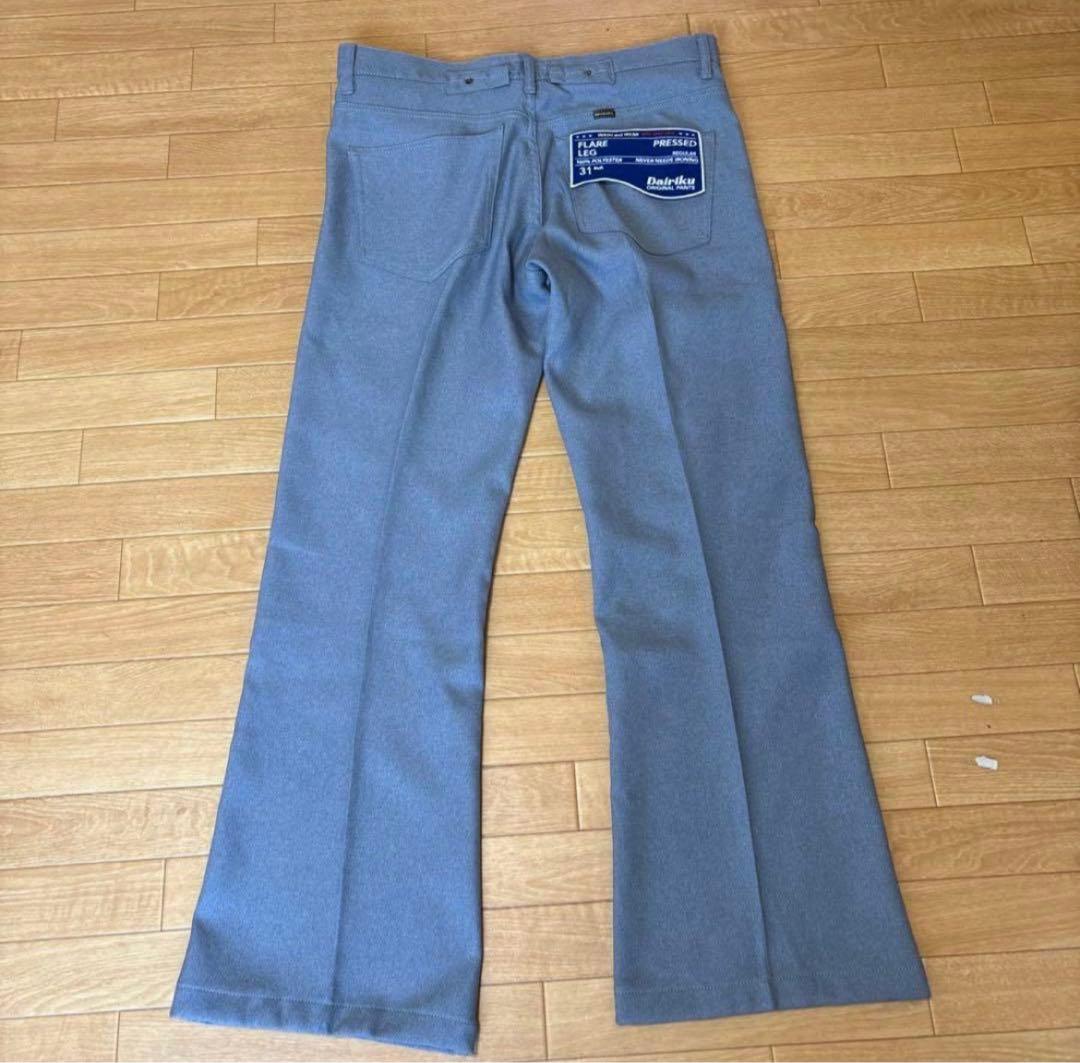 パンツ dairiku 21ss Flare Flasher Pressed Pants