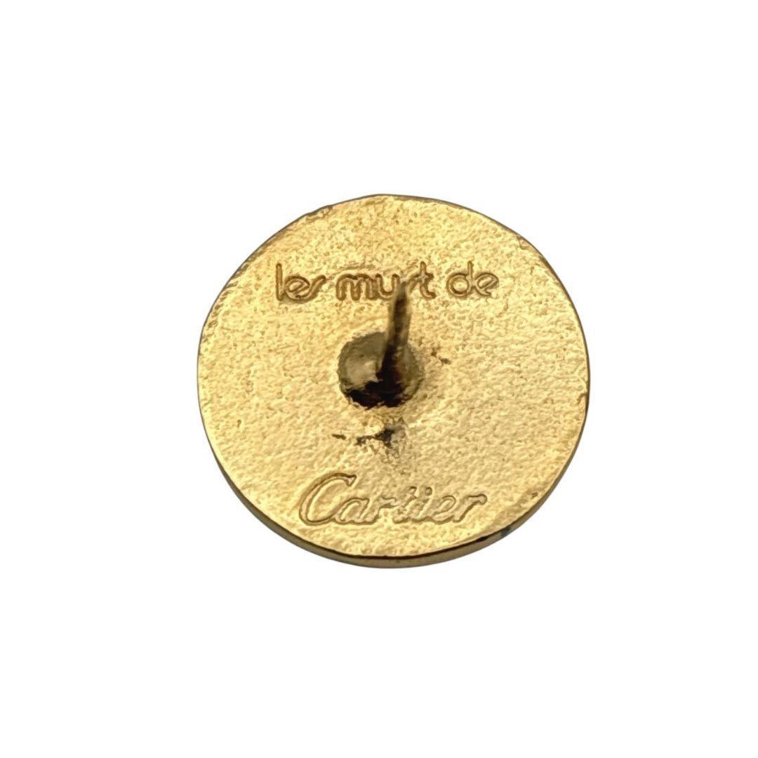 【美品】Cartier カルティエ カフス タイピン セット ダブルC ロゴ