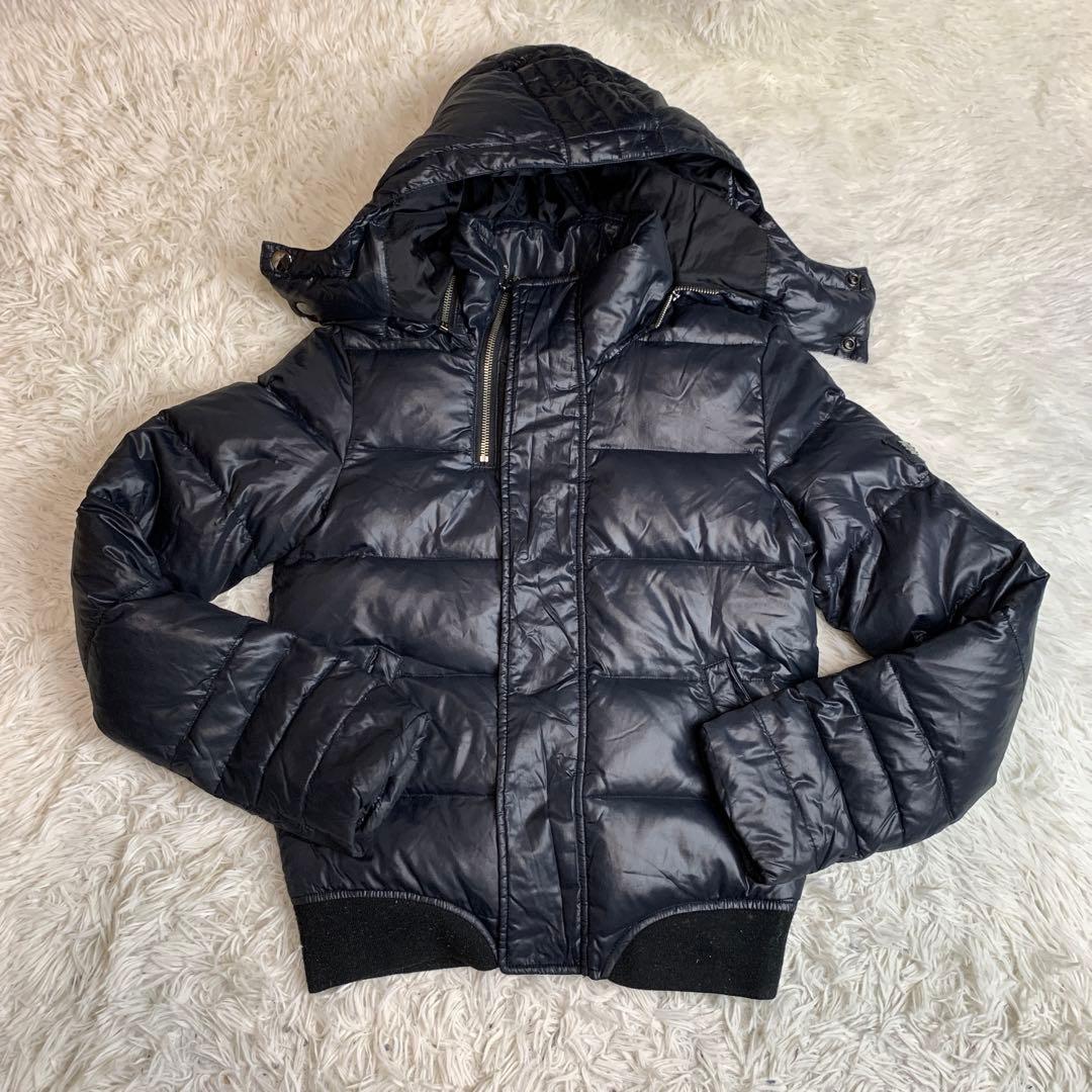 美品！　ディーゼル　ダウンジャケット　黒　ブラック