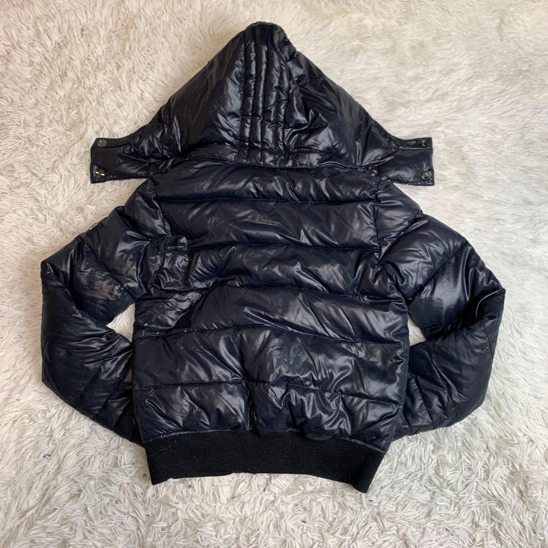 美品！　ディーゼル　ダウンジャケット　黒　ブラック