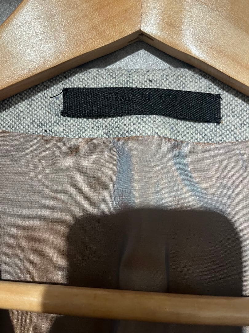 fear of god フィアオブゴッド　7th ノーカラージャケット