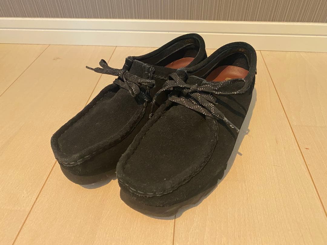 Clarks Originals ブラック モカシン