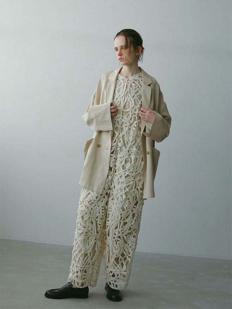 ETRE TOKYO ダブルブレストエアリージャケット