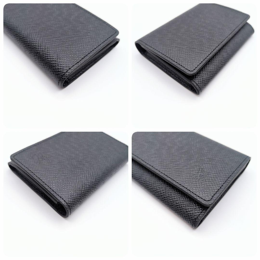 新品✨ルイヴィトン 名刺入れ タイガ アンヴェロップ カルトドゥヴィジット 黒