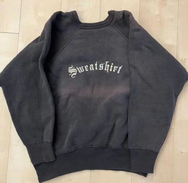 ヴィンテージ ブラック スウェット オールド