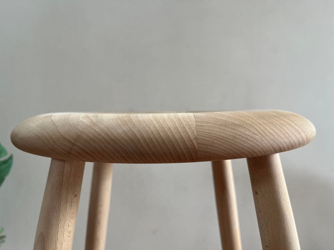 ノルディック スツール　① 北欧モダン　デンマーク　ミッドセンチュリー　無垢材