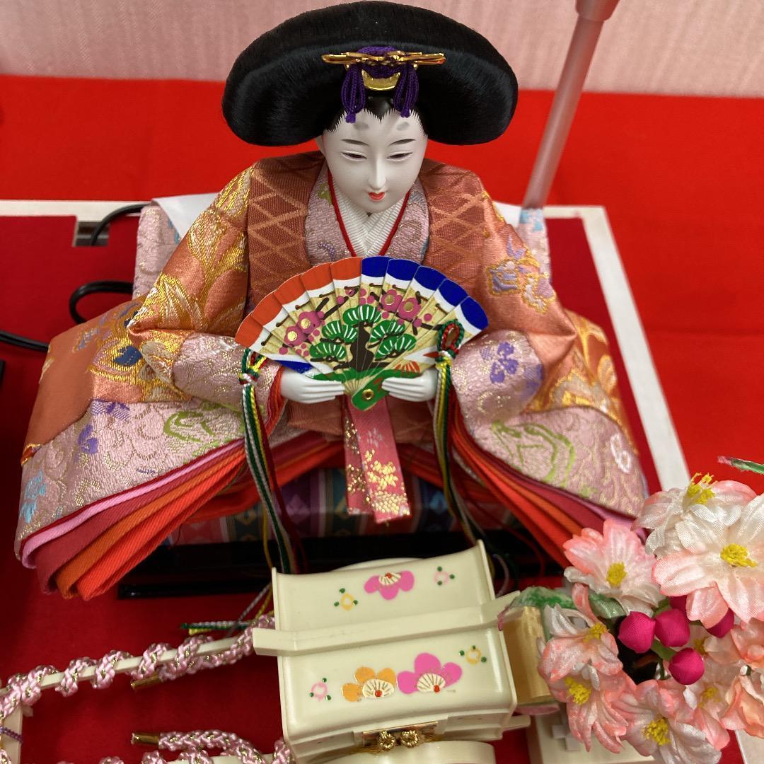 専用ページです　　K15 親王ケース　可愛い　アクリルケース　巾53㎝位