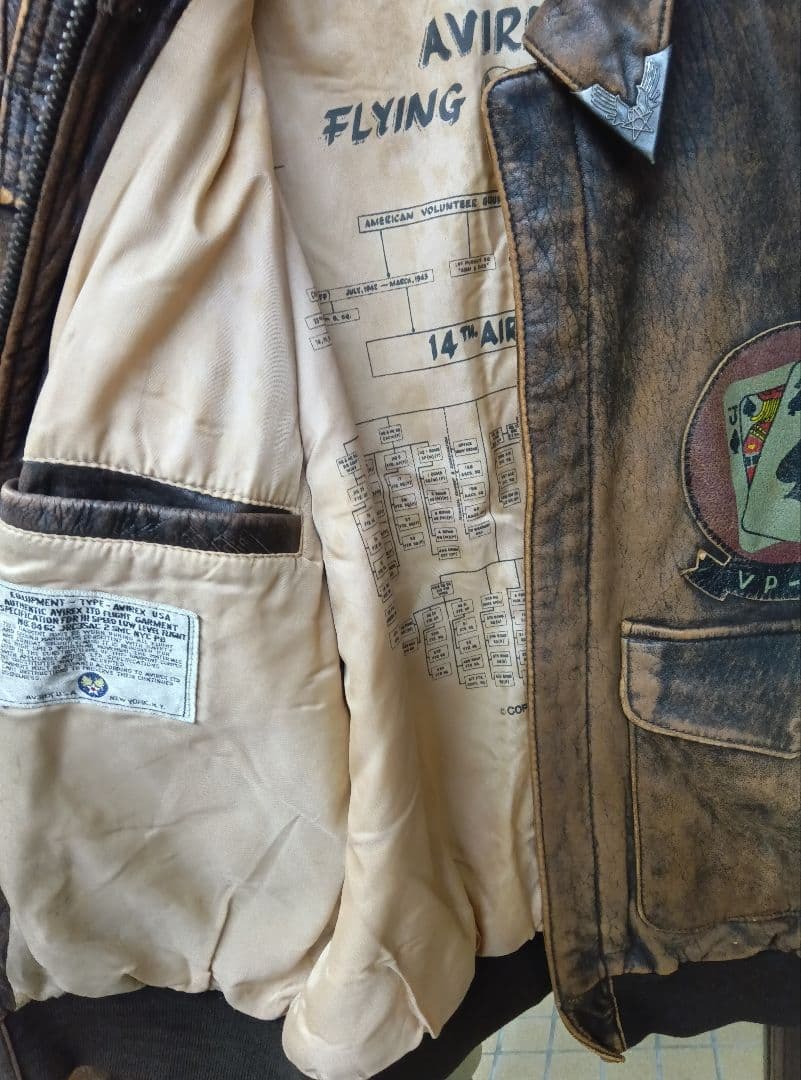 アヴィレックスフライトジャケット