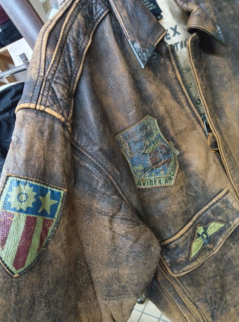 アヴィレックスフライトジャケット