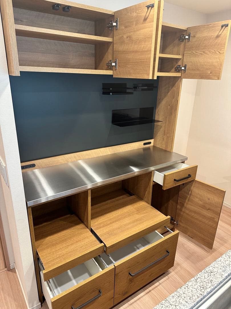 クラッシュゲート キッチンボード ダイニングボード ガルバ　幅140cm