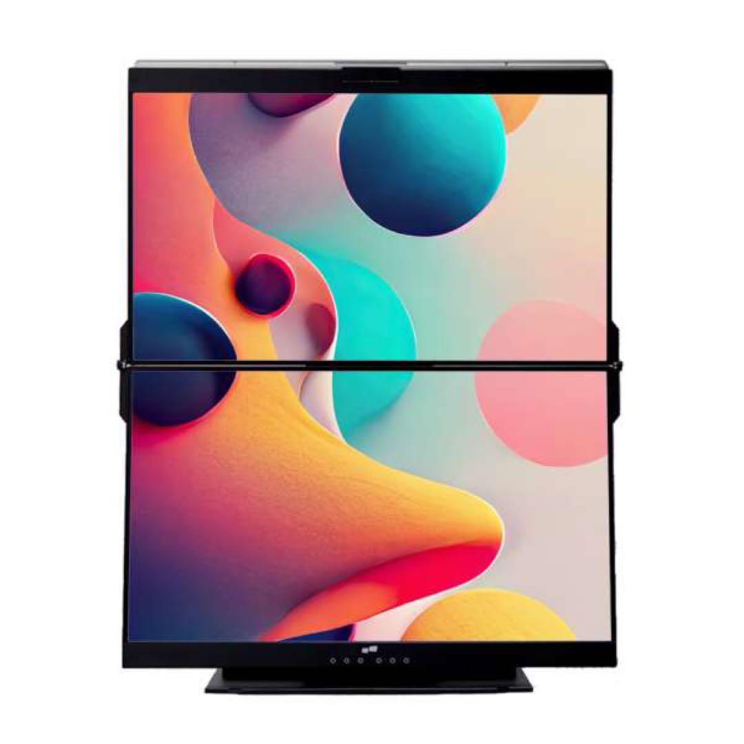 GEMINOS X 折りたたみ式デュタル 2x 24インチ WQHD モニター