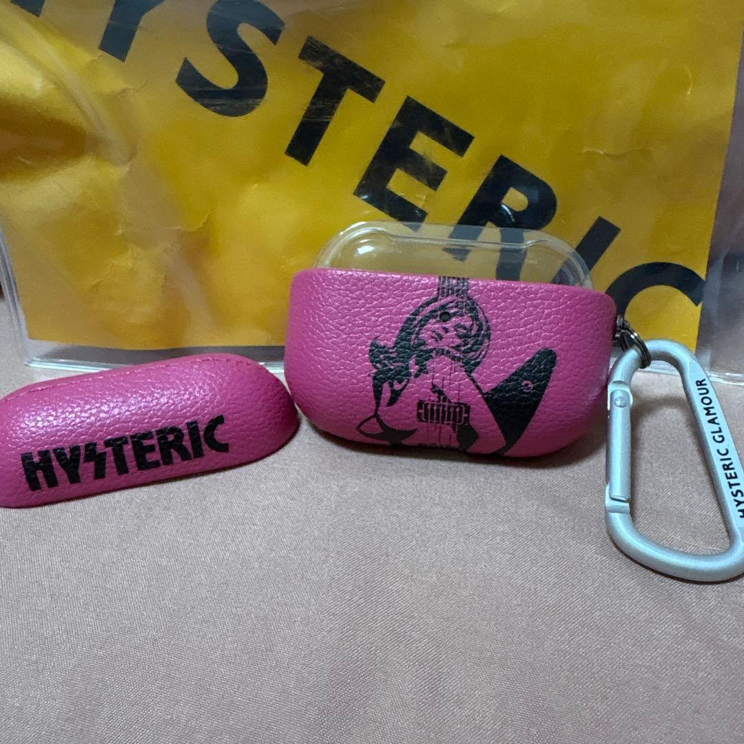 HYSTERIC GLAMOUR イヤホンケース ピンク　AirPodsPro
