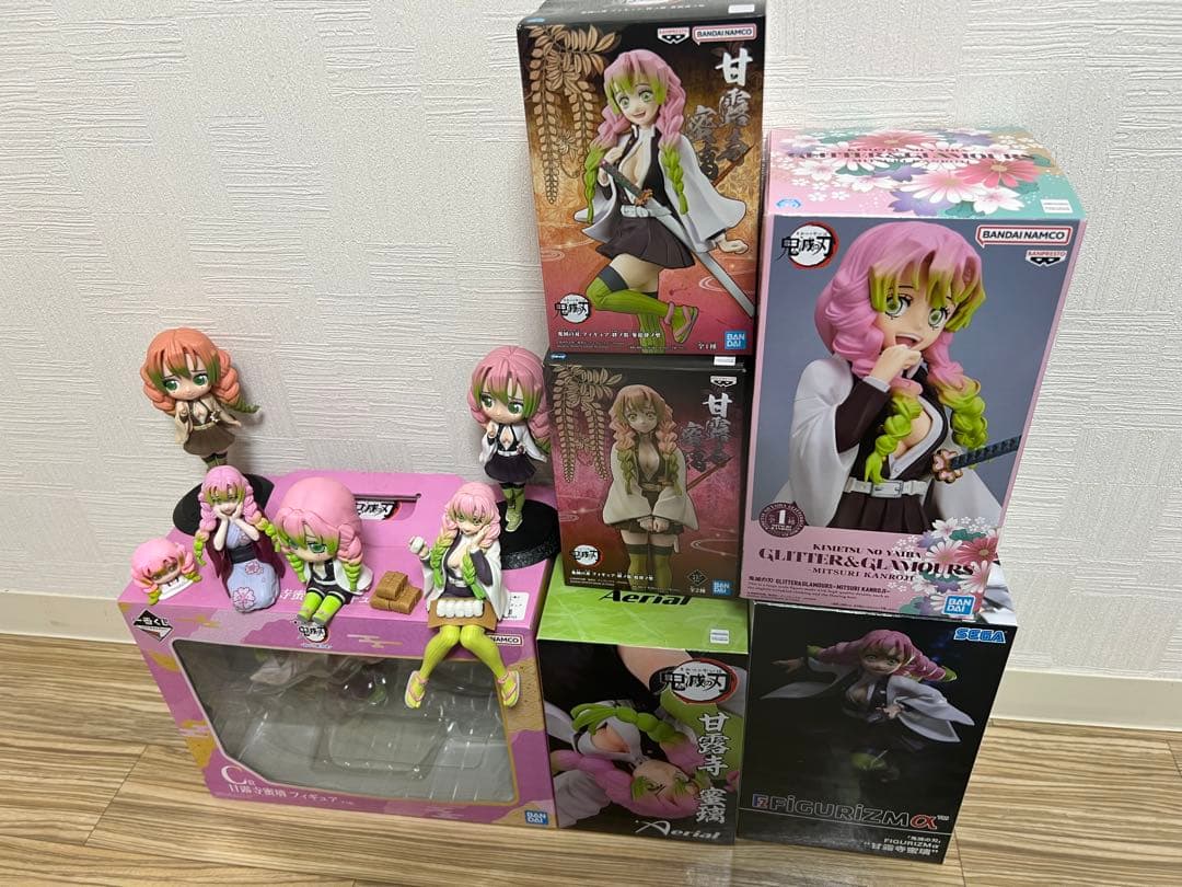 鬼滅の刃 甘露寺蜜璃 フィギュア まとめ売り 12点 セット