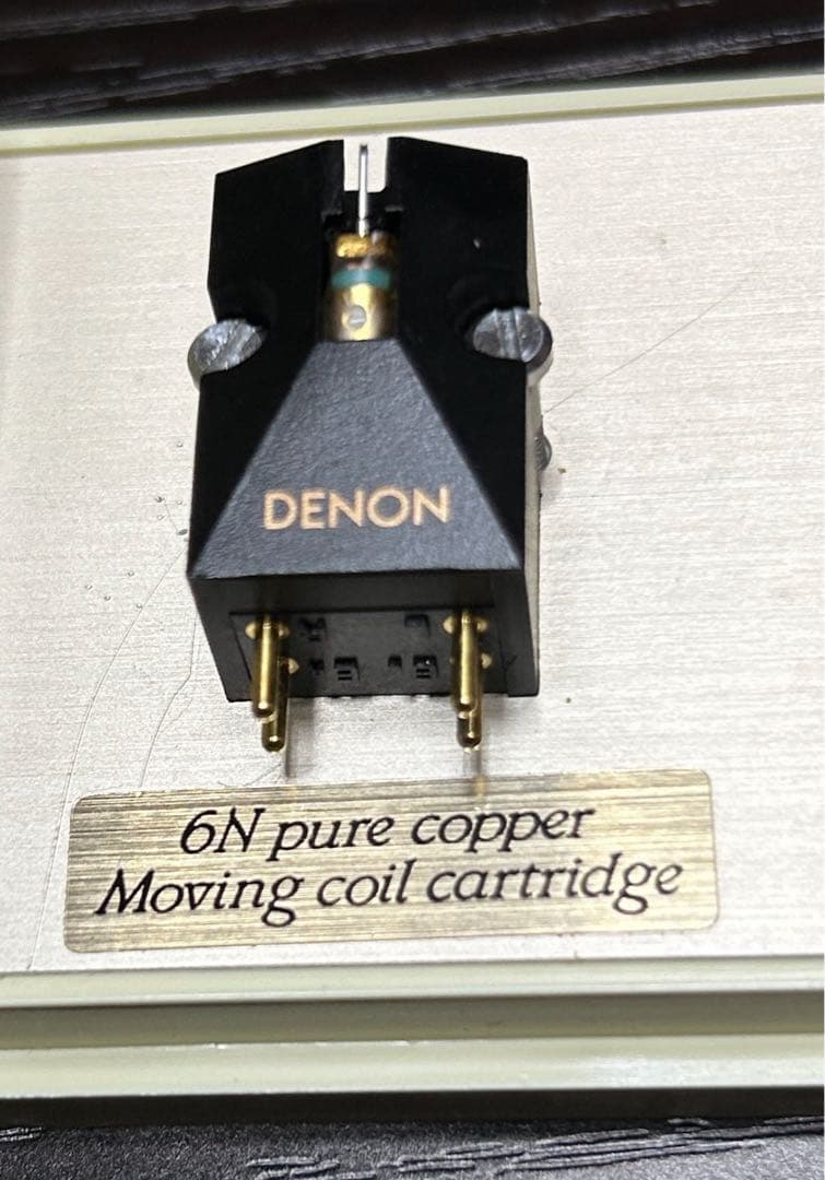 DENON DL-103RおよびORTOFONカートリッジ付き
