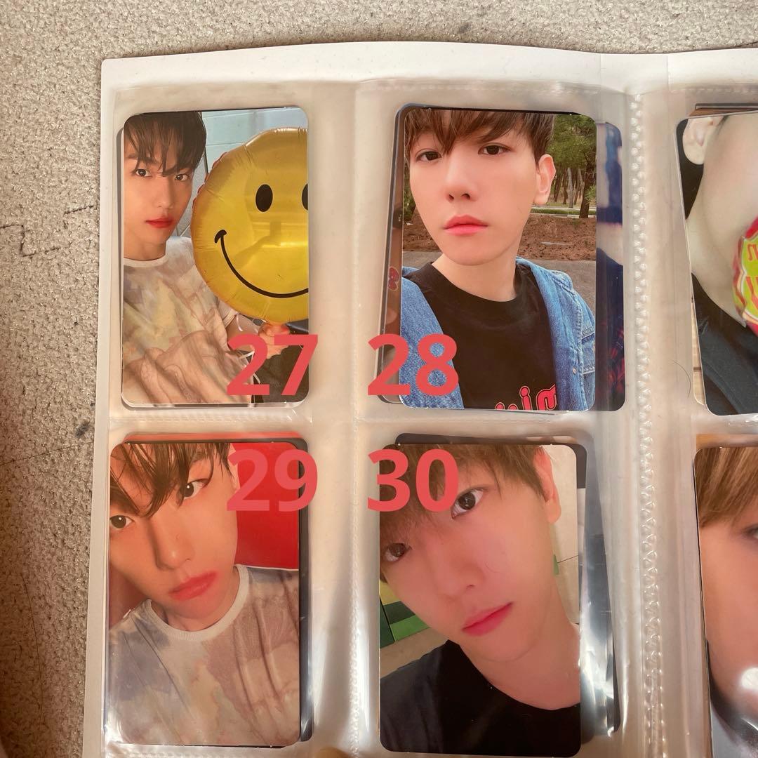 exo ベッキョン　セフン　チャニョル　トレカ