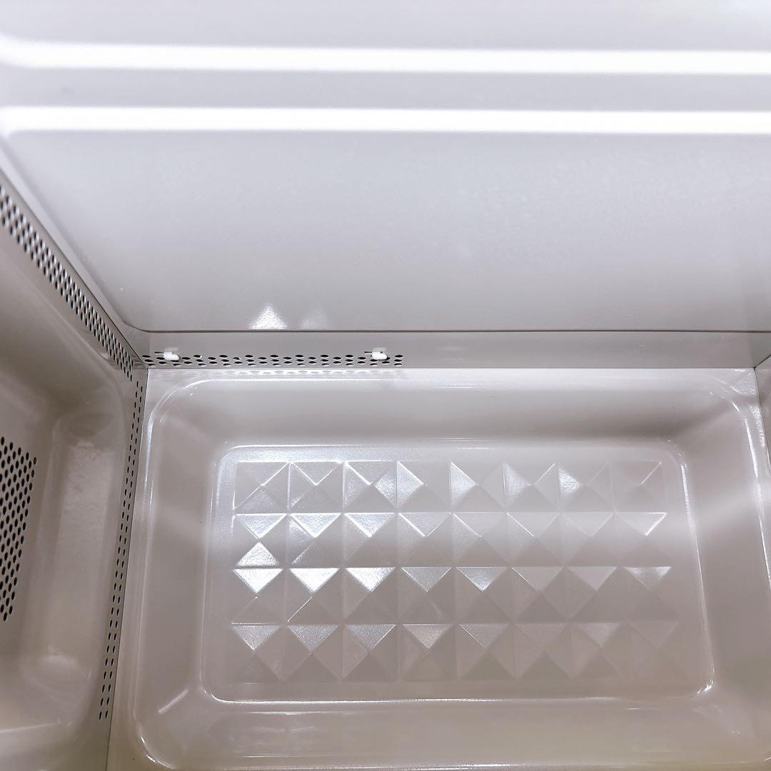 2023年製 説明書付きHaierハイアール 簡単シンプル電子レンジ フラット