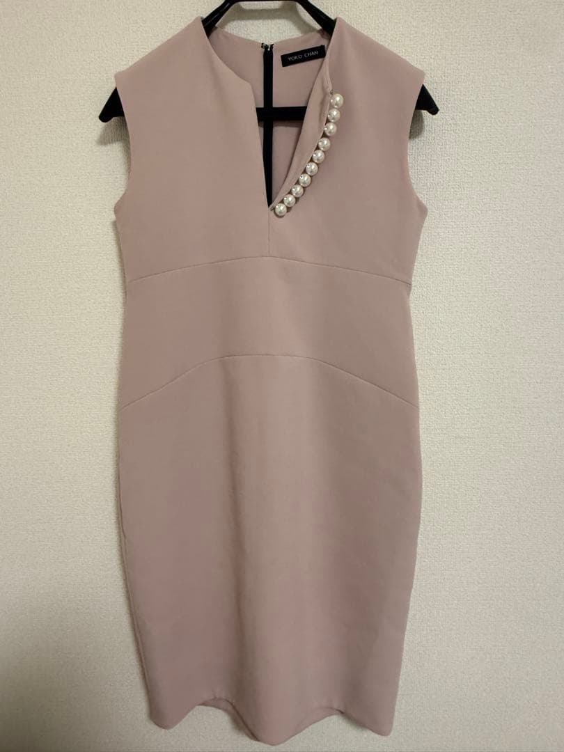 美品 ヨーコチャン パールドレス