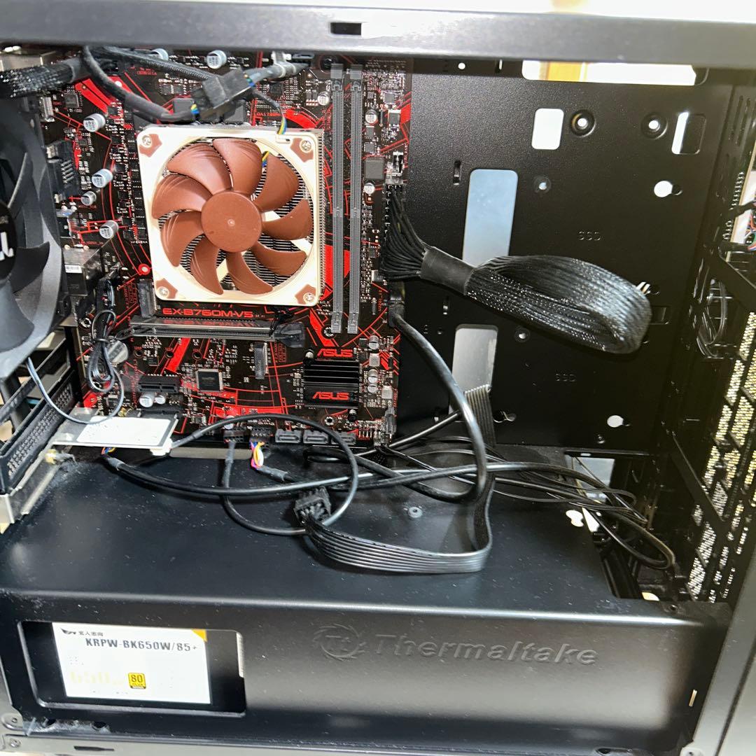 自作ゲーミングPC Corei5 プロセッサー 12600KF 一部パーツなし