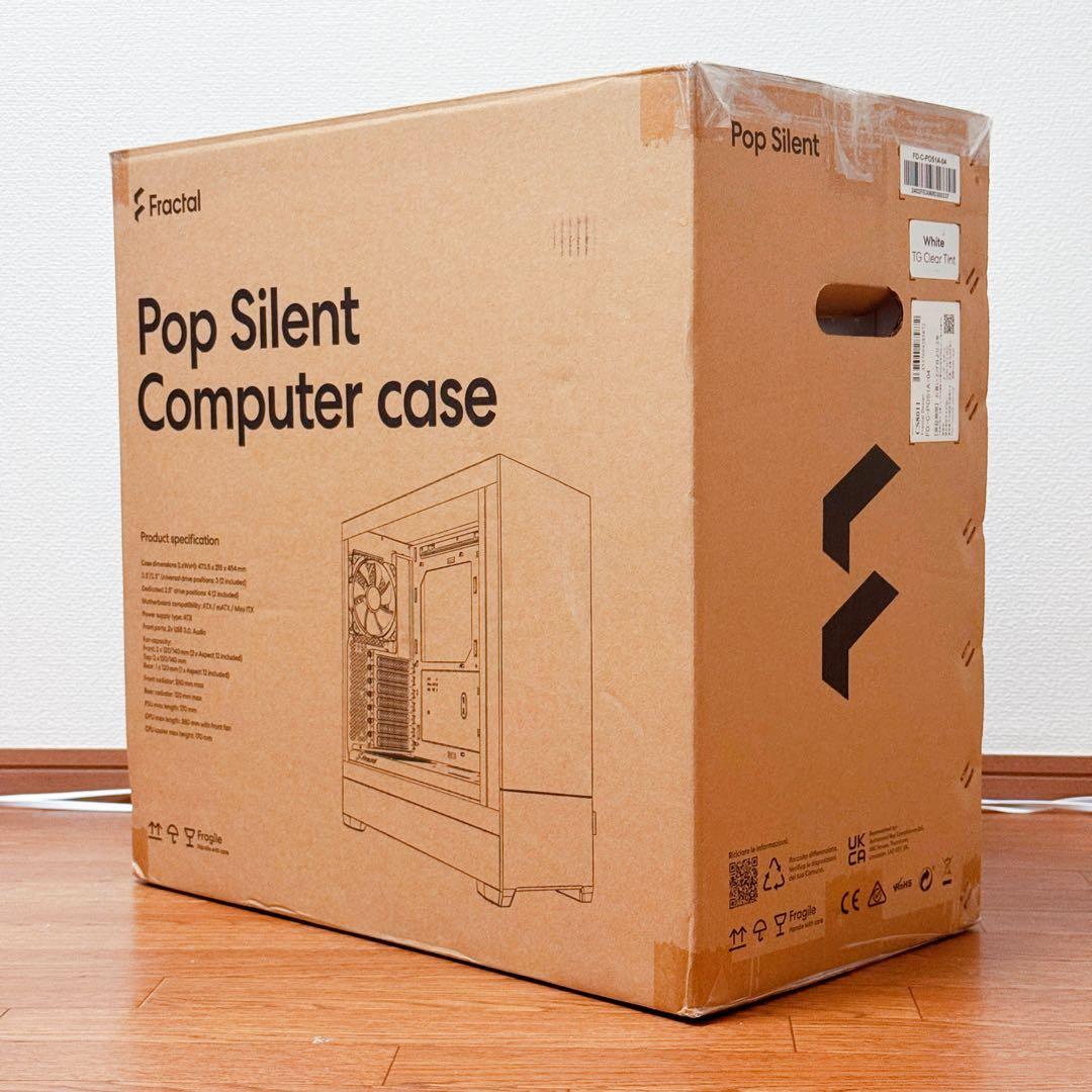 《値下げ中》Fractal Design Pop Silent PCケース