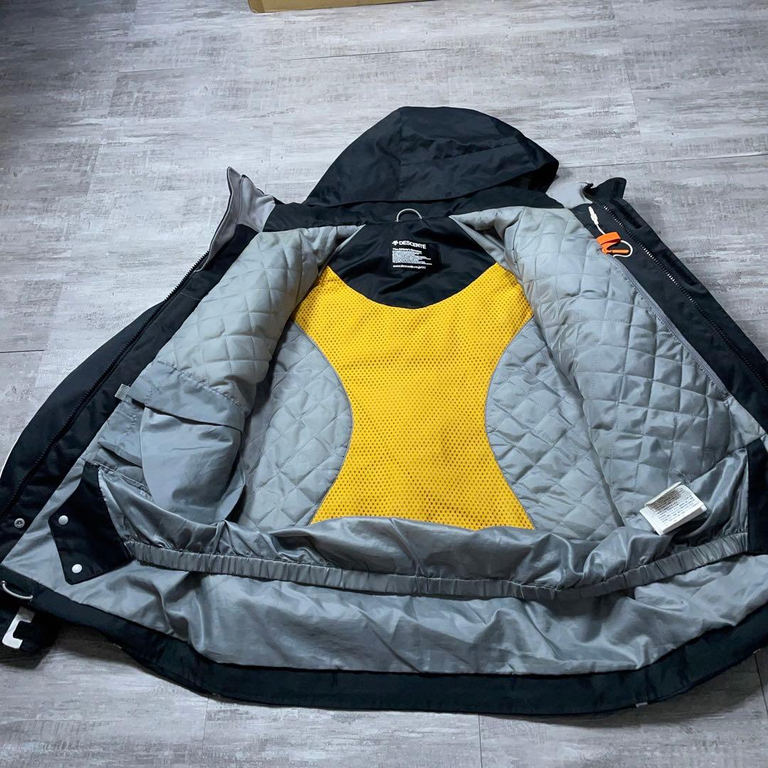お買い得★ DESCENTE デサント スキーウェア メンズL-O 黒 ブラック