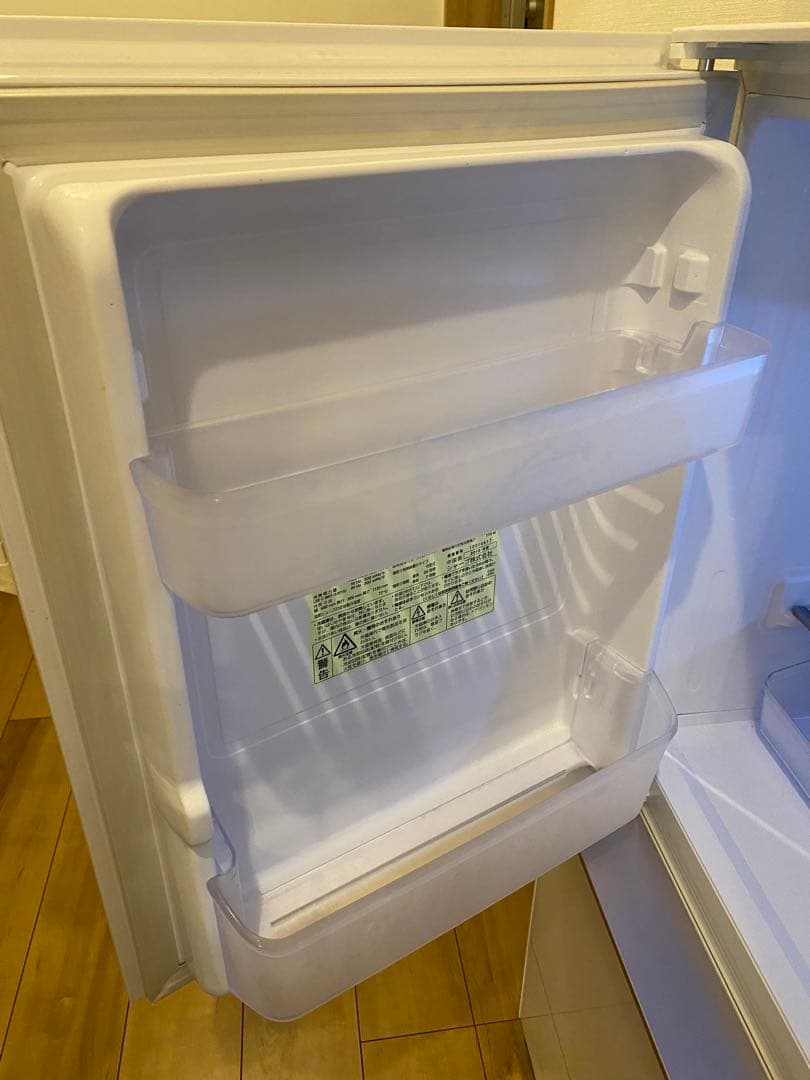 SHARP シャープ SJ-GD14E-W つけかえどっちもドア ガラスドア 白