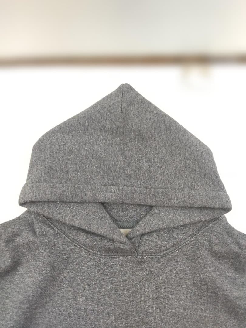 も*み様 未使用 ドレスハーセルフ ウォームシルク パーカー チャコールグレー