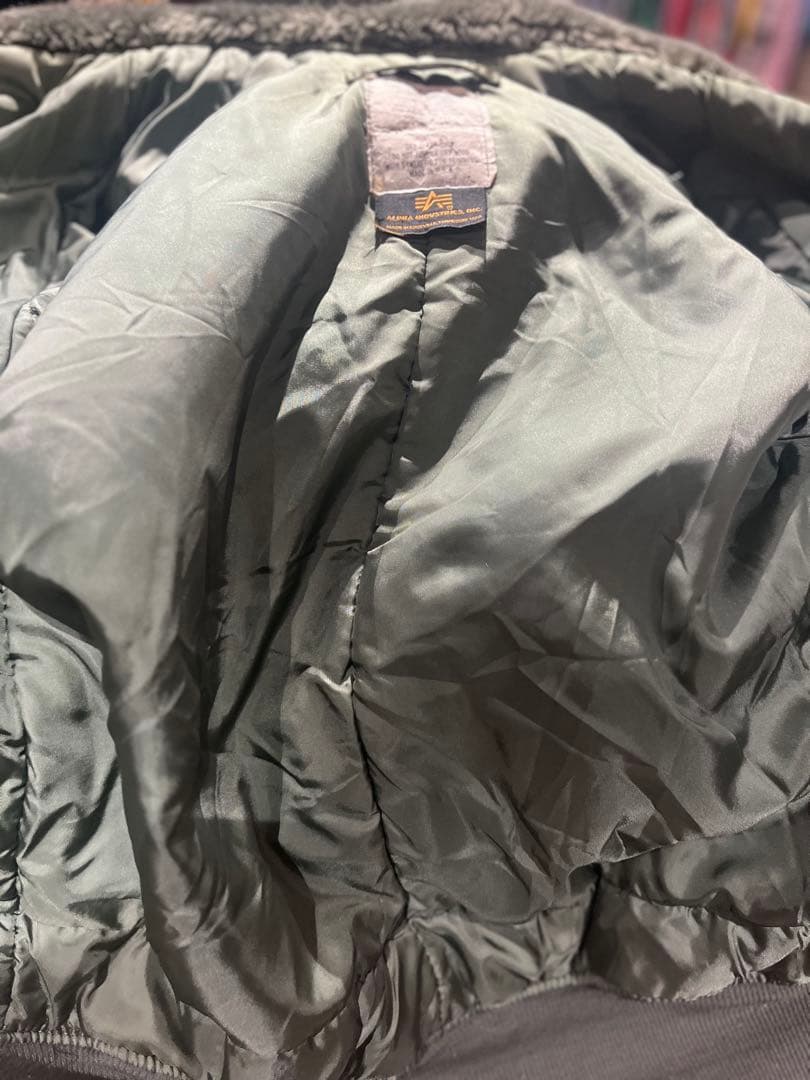 90s ALPHA INDUSTRIES N-2B USA製　アルファ