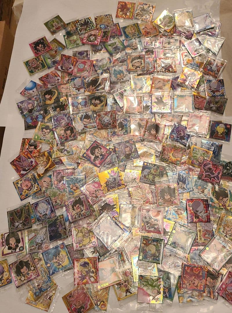 ドラゴンボール超戦士シールウエハース まとめ売り225枚