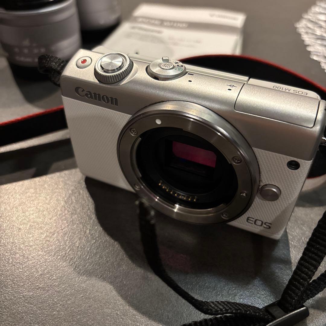 Canon キャノン EOS M100 望遠レンズ付きセット