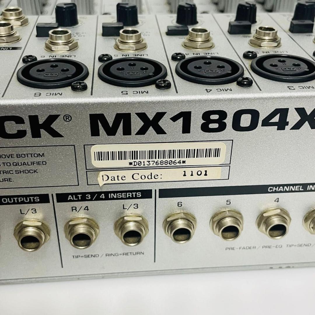 希少　 ジャンク扱い　BEHRINGER 　mx1804x EURORACK