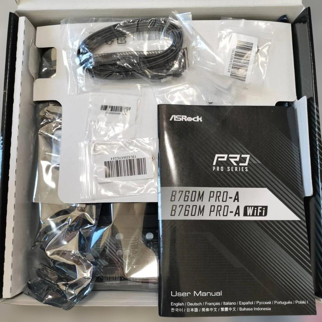 ASRock B760M PRO-A マザーボード　ほぼ未使用