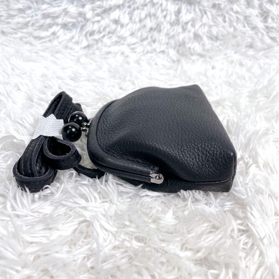 そら様専✨️イアパピヨネ ガマ口ミニポシエット 牛革 ショルダー 小銭入れ 財布