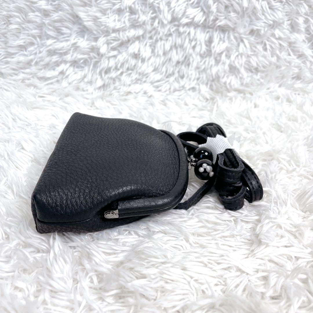 そら様専✨️イアパピヨネ ガマ口ミニポシエット 牛革 ショルダー 小銭入れ 財布