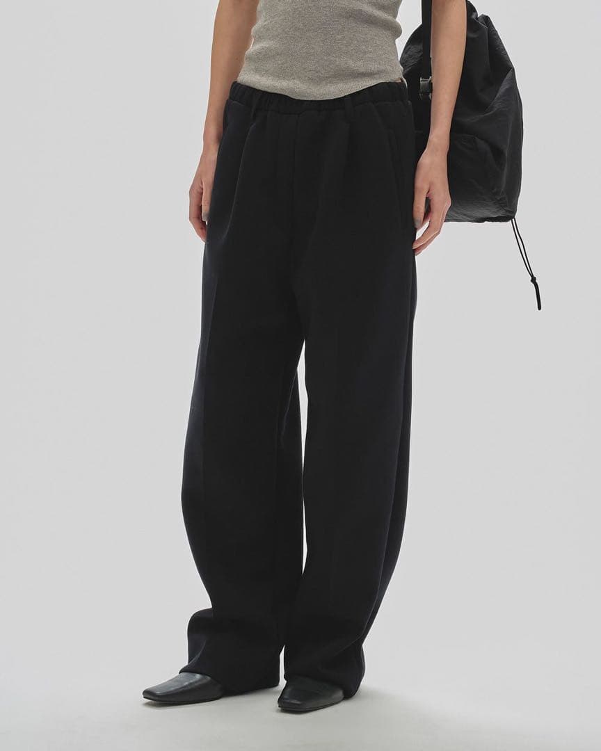 todayfulトゥデイフルSquaretoe Leather Sabot