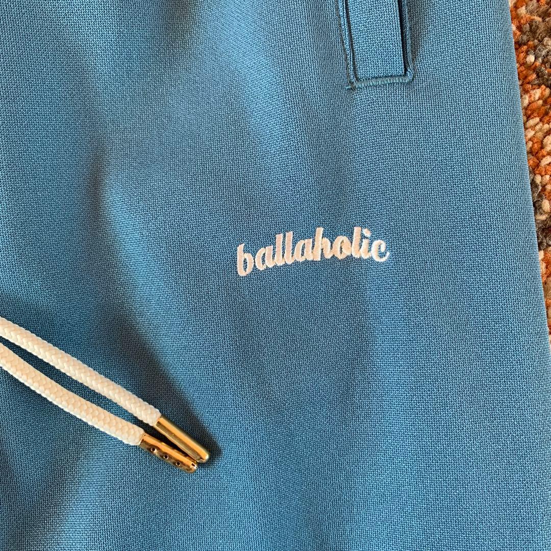 完売品 ボーラホリック ロゴジャージパンツ スレートブルー XLサイズ 美品