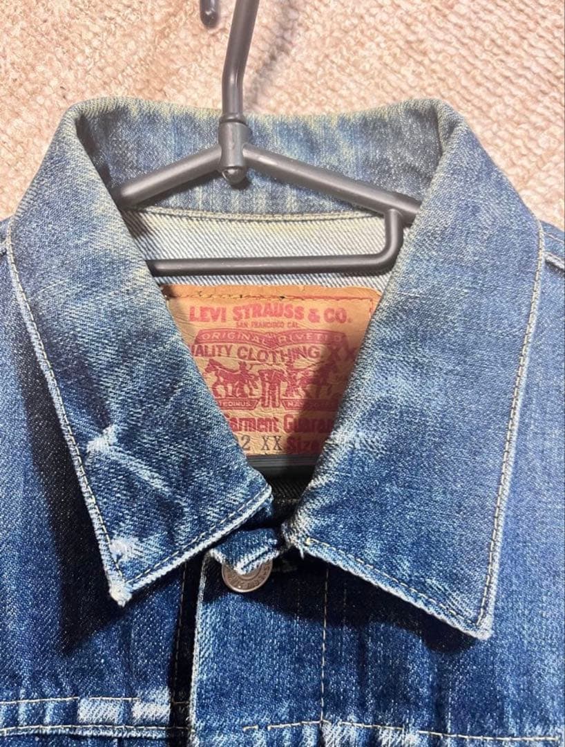 【至高品】LEVIS 70502XX BIG.E フラップポケット　size38