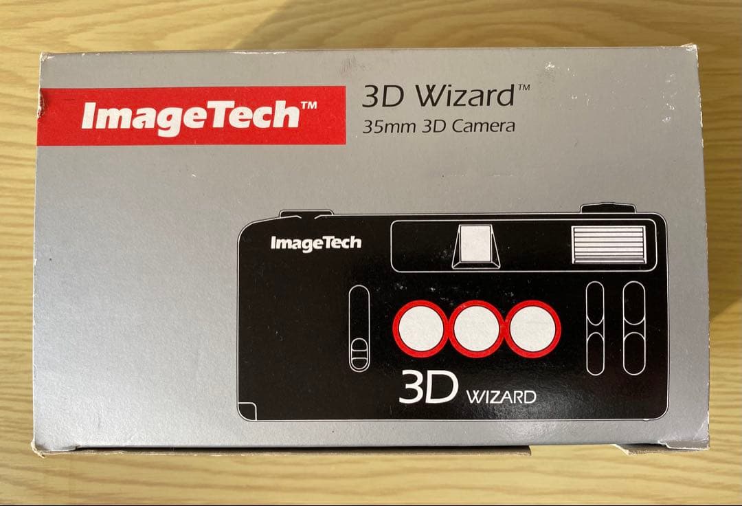 未使用　ImageTech 3D Wizard 35mm 3D フィルム　カメラ