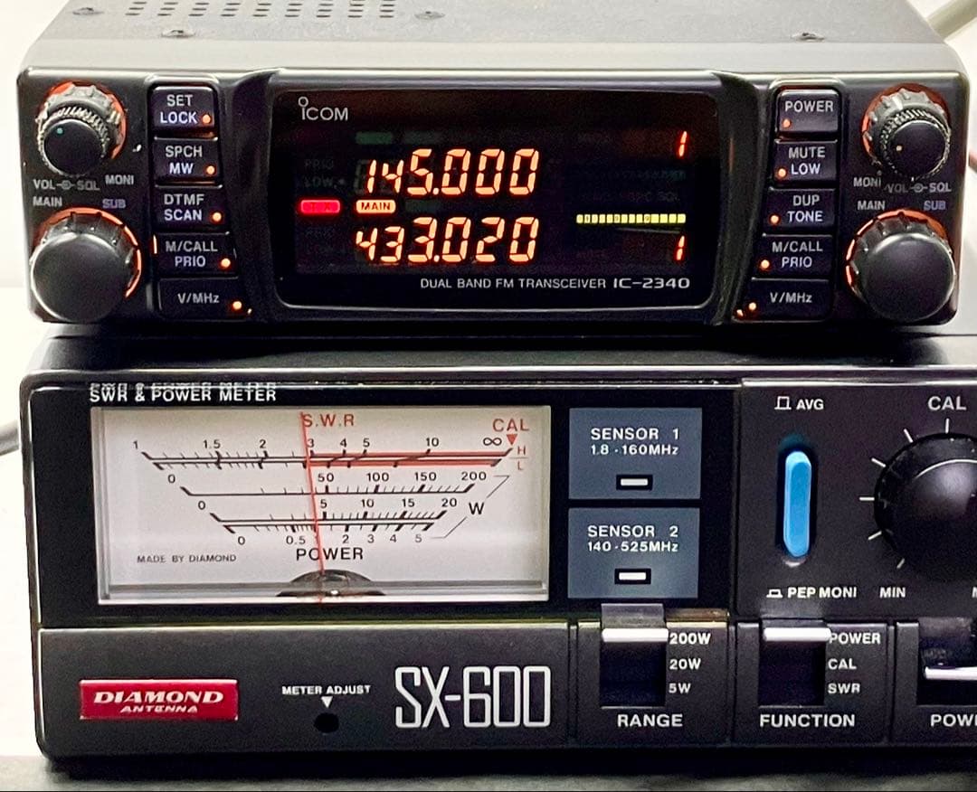 アイコム IC-2340D 45w アマチュア無線機　アマチュア無線