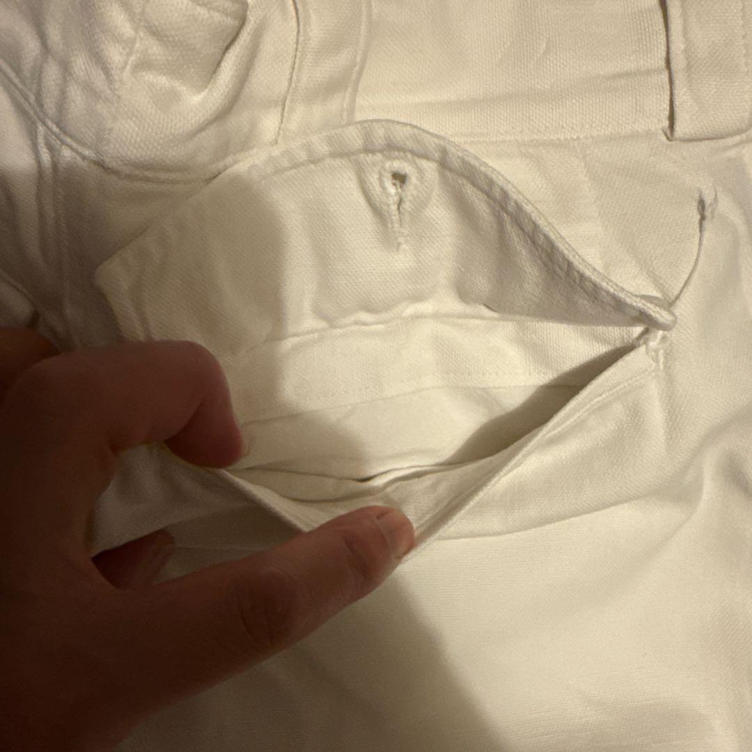 40's〜50's us navy ホワイト　セーラーパンツ　ワーク