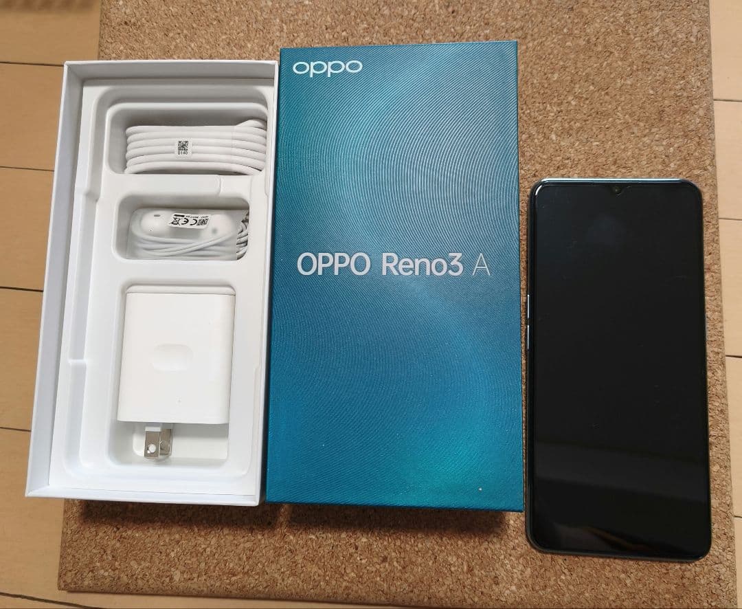 OPPO Reno3 A ホワイト 本体 箱付