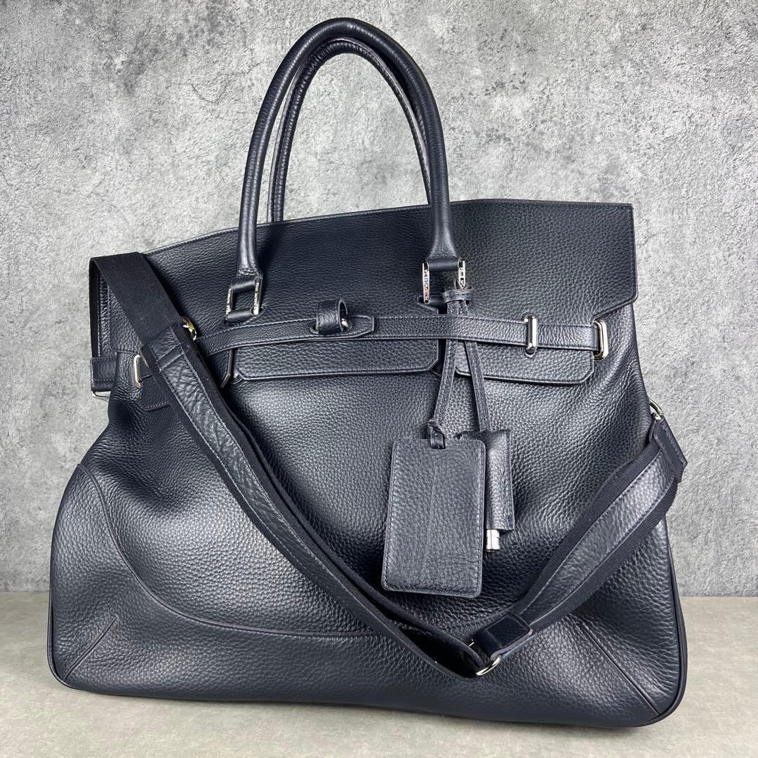 ペッレモルビダ メイデンボヤージュ ネイビー ボストンバッグ