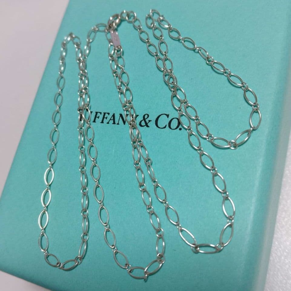 専用ですティファニー オーバル リンク チェーンネックレス シルバー 約60㎝