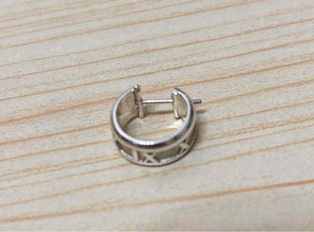 ティファニー　アトラス　フープピアス　片耳　Ag925 Tiffany&Co.