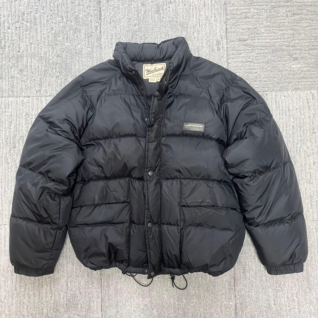 希少レア 90s ウールリッチ ダウンジャケット 入手困難品 ブラック M