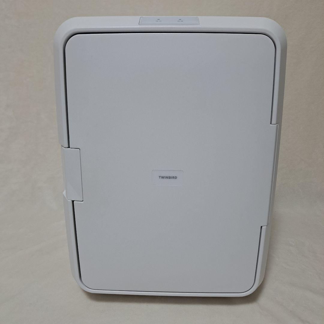 【新品未使用】HR-EB08W 2電源式ポータブル電子適温ボックス　ツインバード