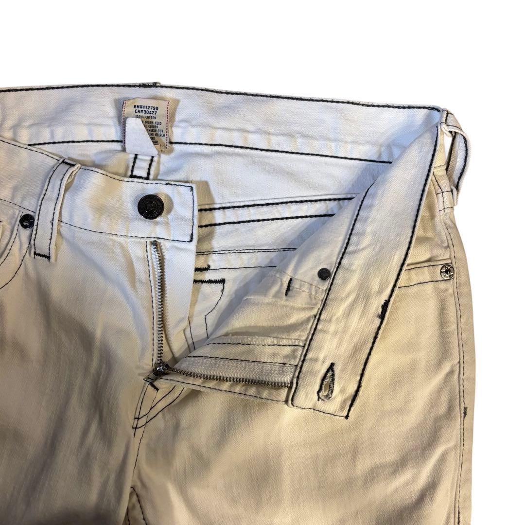 TRUE RELIGEION トゥルーレリジョン フレア BILLY ホワイト