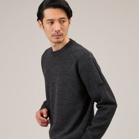 タケオキクチ　ウールブレンド 徳島ニット